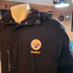 Pittsburgh Steelers B omber Jacket With Hood