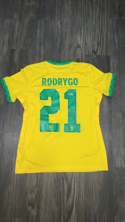 Rodrygo Signed Brazil Jersey Brasil Auto Madrid Beckett BAS Witnessed