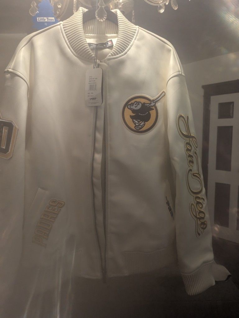 AUTHENTIC LEATHER PADRES JACKET