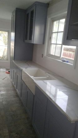 Kitchen cabinets