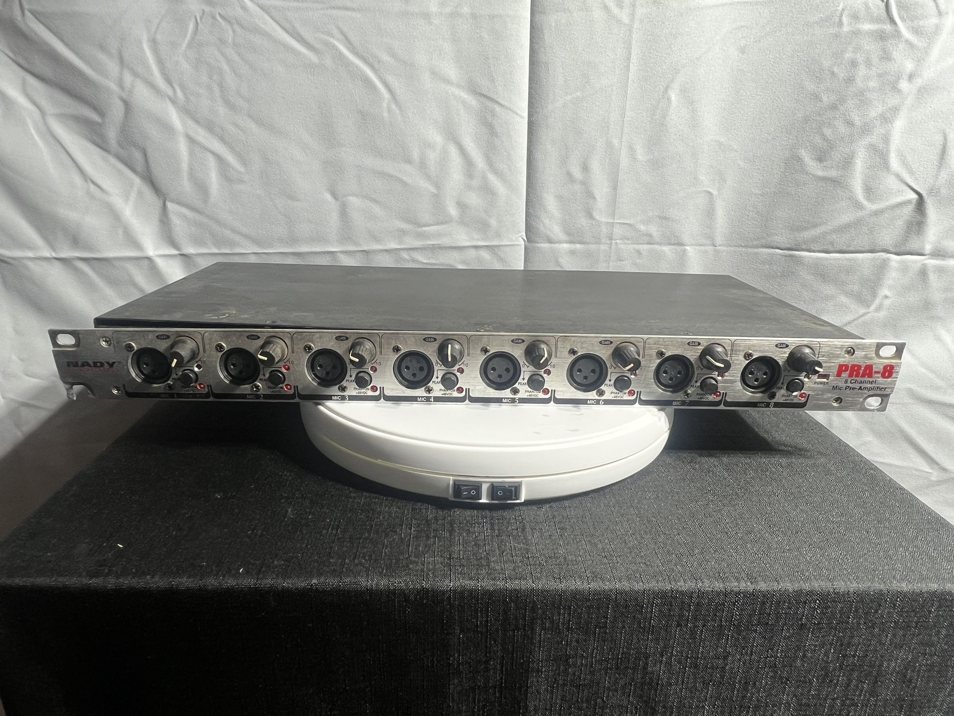 Nady Audio PRA-8 8 Channel Microphone Pre amplifier
