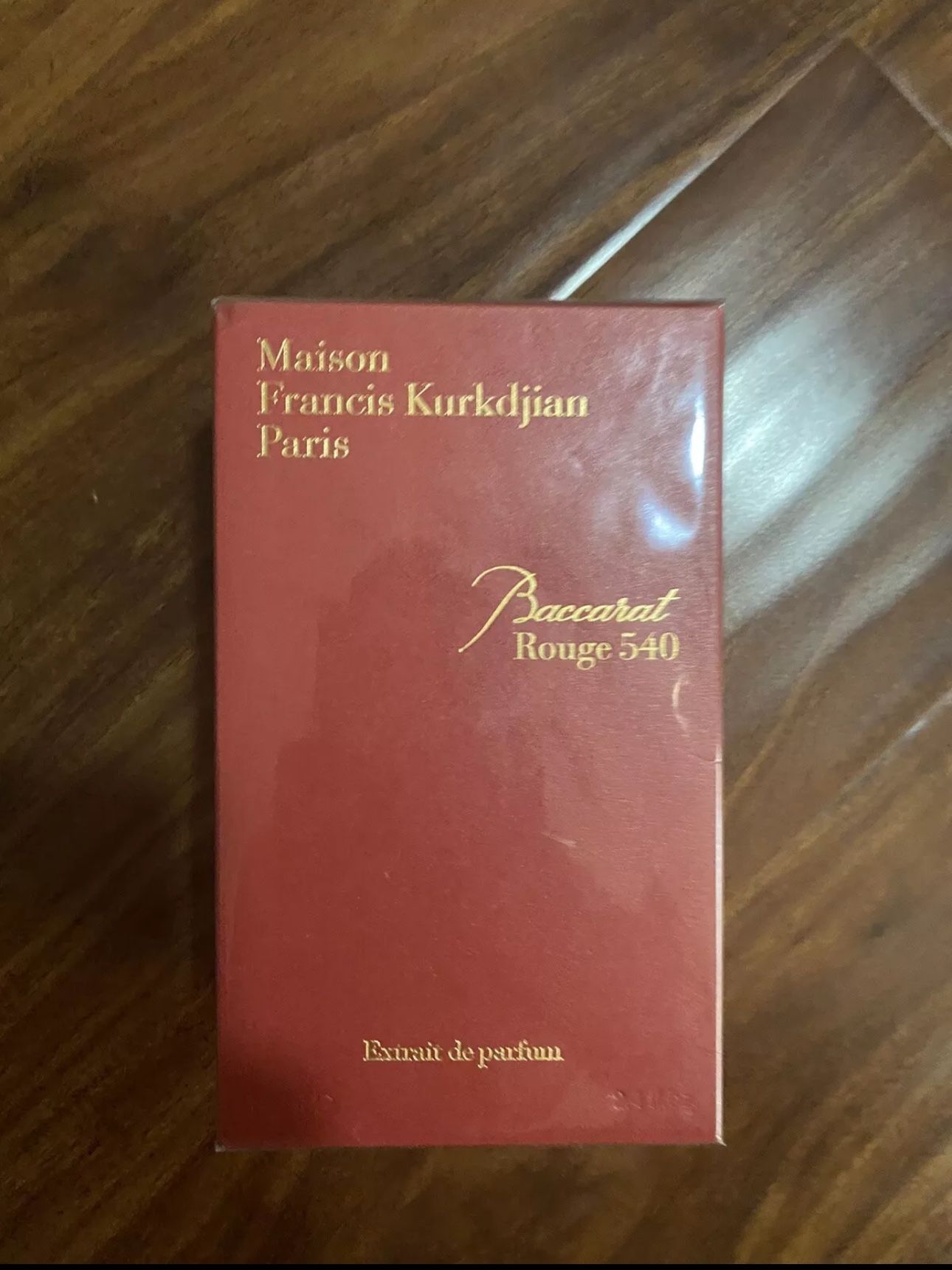 Maison Francis Kurkdjian Paris Baccarat Rouge 540