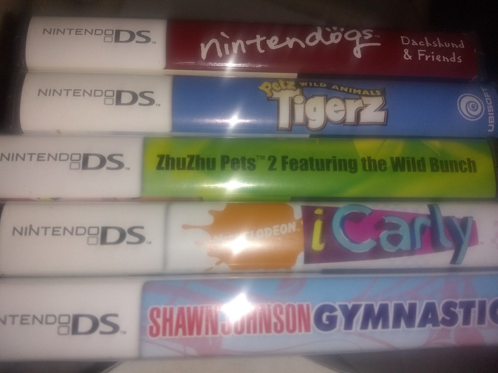 Nintendo DS games 5 games