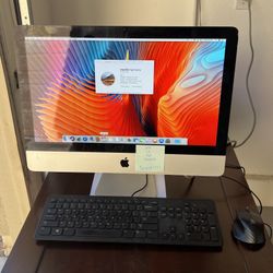 ☑️ 21-inch Apple iMac All-in-One Desktop Computer 🖥️  Keyboard And Mouse
