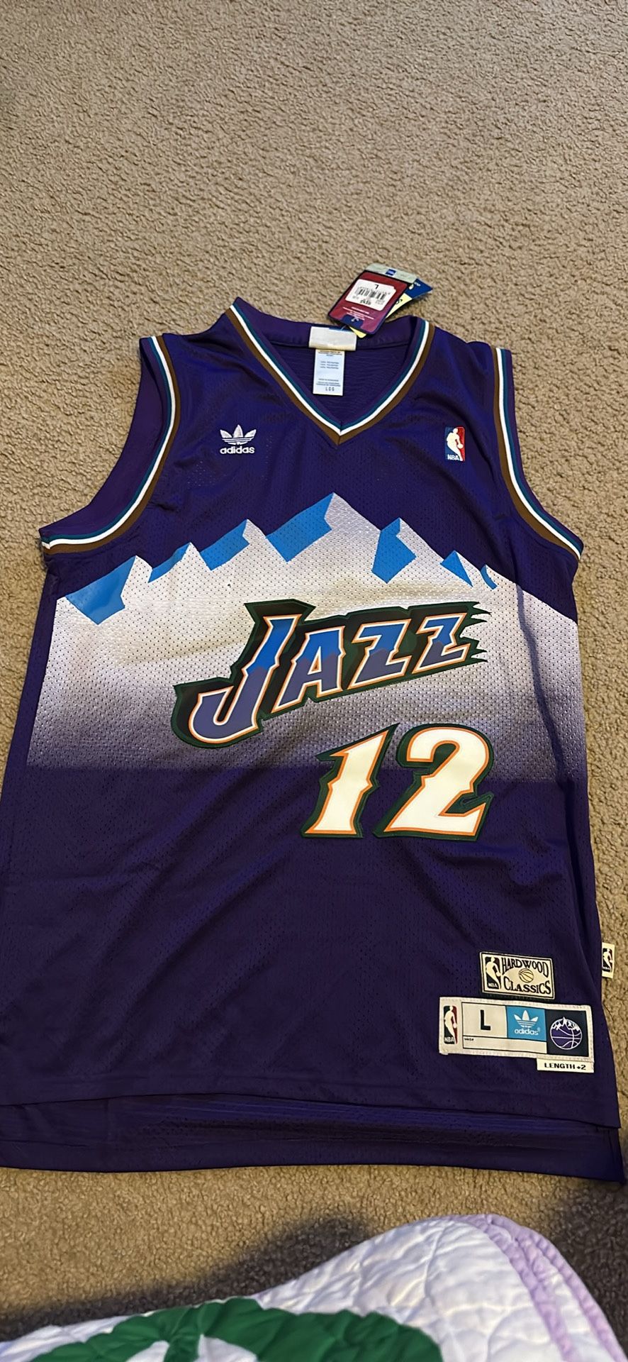 John Stockton Utah Jazz Jersey