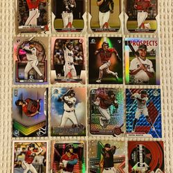 Arizona Diamondbacks 32 Card Baseball Lot! Rookies, Prospects, Refractors, Prizms, Memorabilia, Short Prints, Variations & More!
