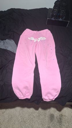 Sp5der Pink Sweatpants