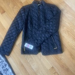  Jacket , Black Charter Club , Size Small 