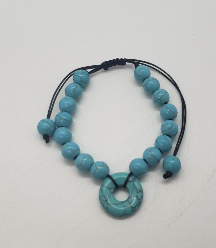 Round Turquoise Bracelet