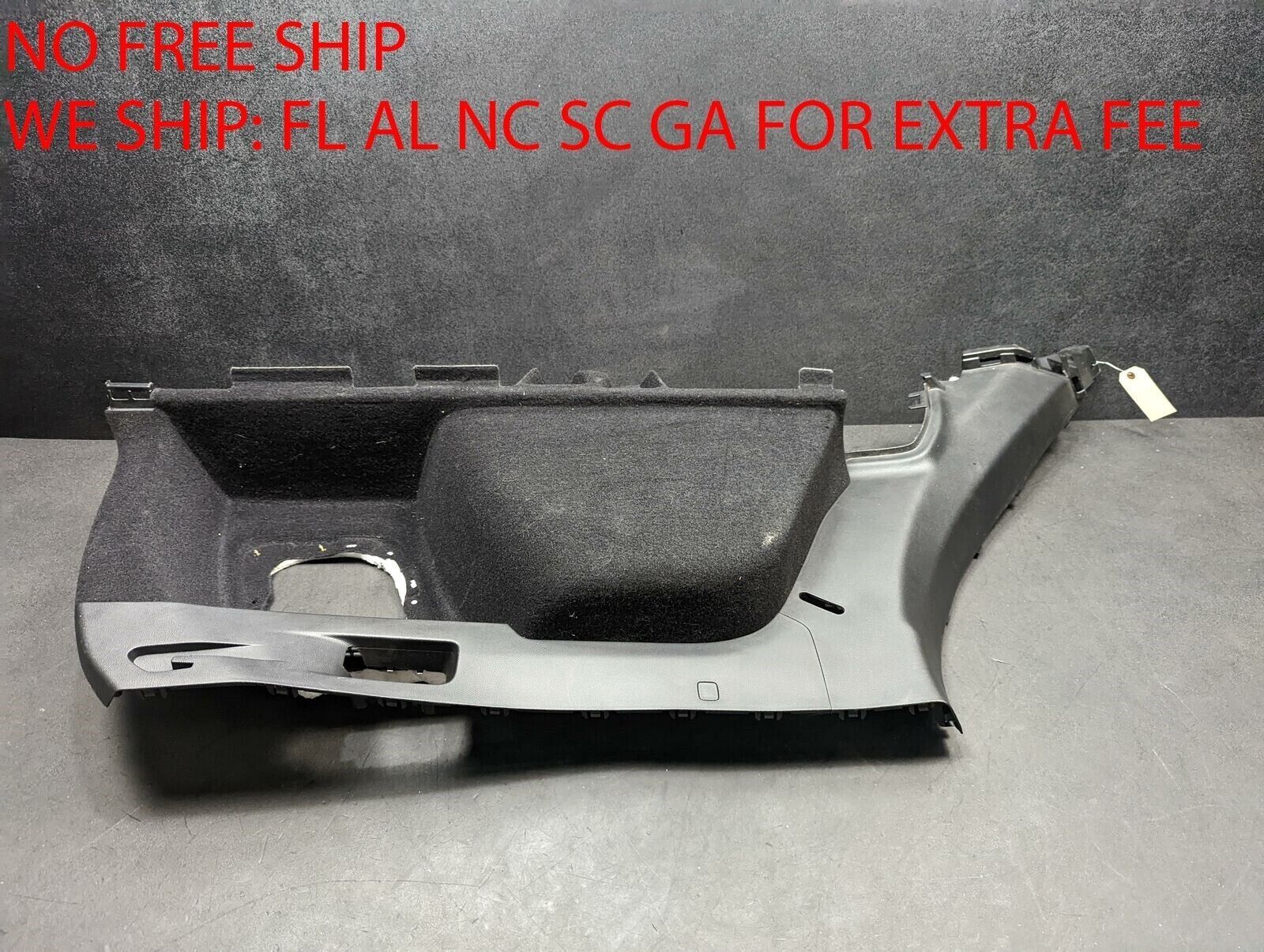 Rear Right Quarter Trim Panel Black 2019 Acura RDX 84619-TJB-A04ZA 2020 2021 (A3940)