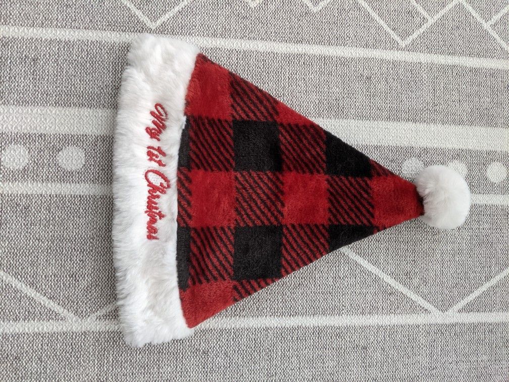 Baby's First Christmas Santa Hat