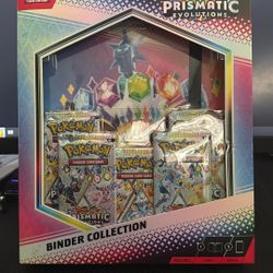 Pokémon Prismatic Evolutions Binder Collection