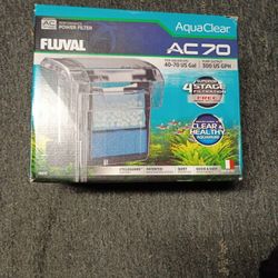 Fluval  Fish Tank Filter Model Ac 70 Never Opened 