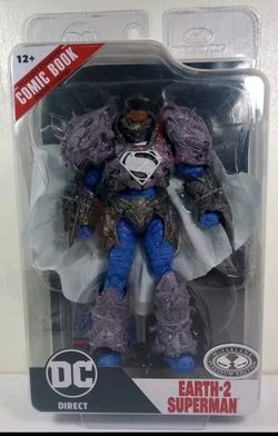 Earth-2 Superman DC McFarlane Platinum Edition Chase