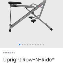 Sunny Upright Row-N-Ride Rowing Machine