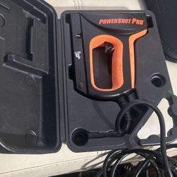 Power shot Pro Heavy Duty Electric Staple & Nail Gun
