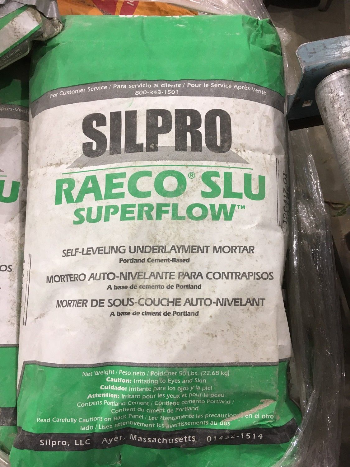 Self leveling floor prep (Silpro)