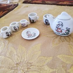 Tiny Tea Set Made In Japan