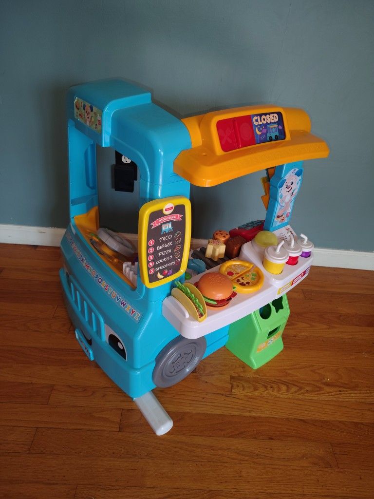 Fisher Price Laugh And Learn Serving Up Food Truck