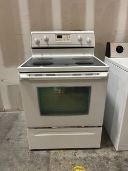 Whirlpool glass top stove