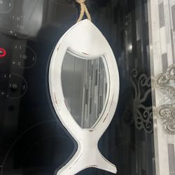 15” Long Fish Mirror 