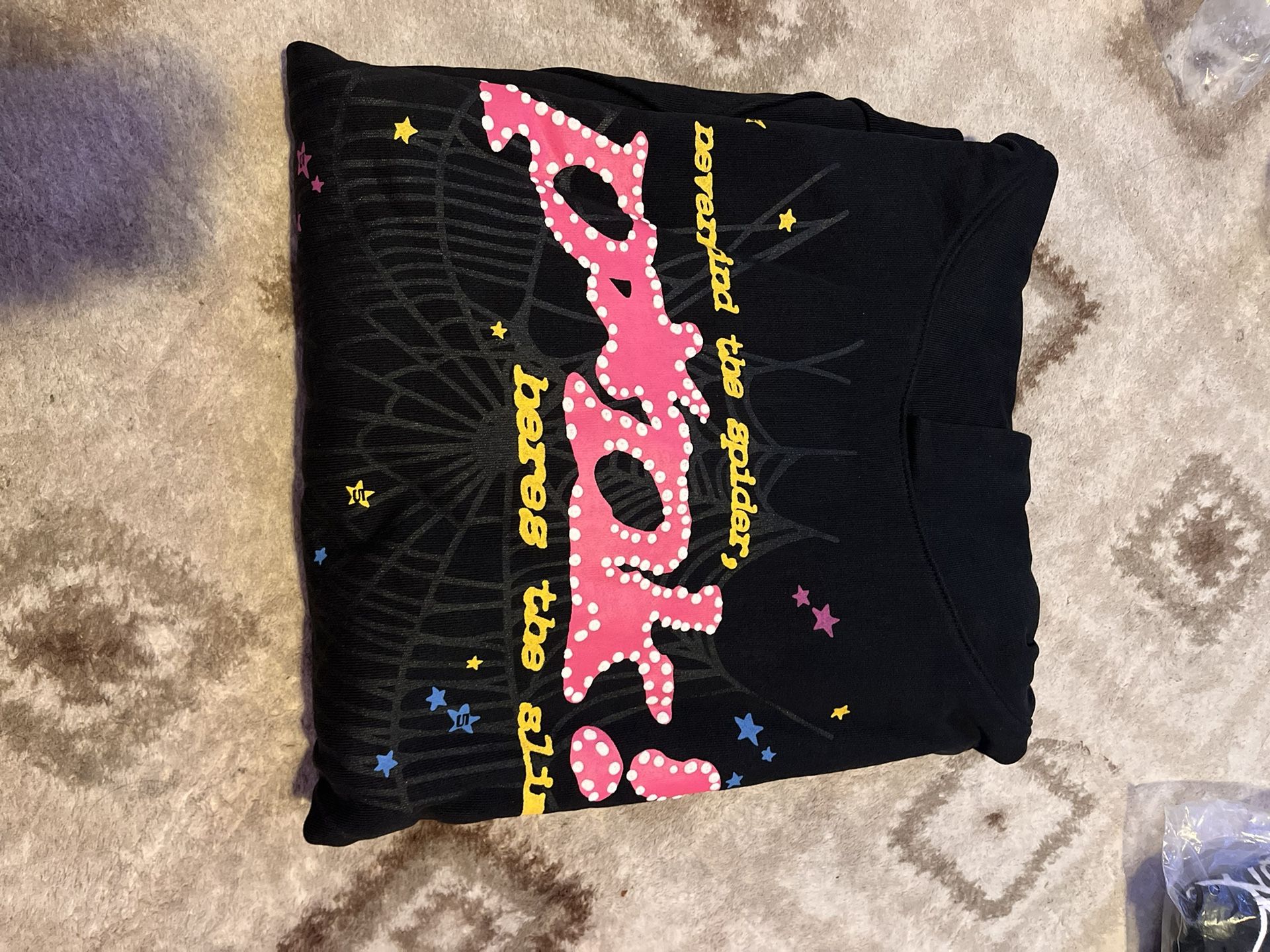 Spider Hoodie OG Pink