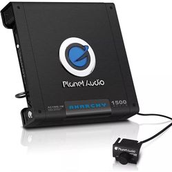 Planet Audio AC1500.1M Monoblock Car Amplifier - 1500 Watts Max Power,