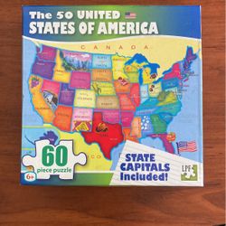 Puzzle 60pc The 50 States