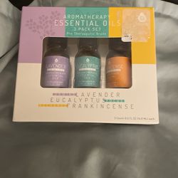 3 Different Scents Aromatherapy Of Oil 