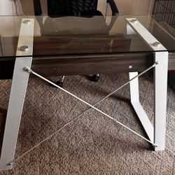 Glass Desk 