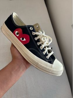 Comme des Garçons Play x Converse Chuck 70 Low 'Black'