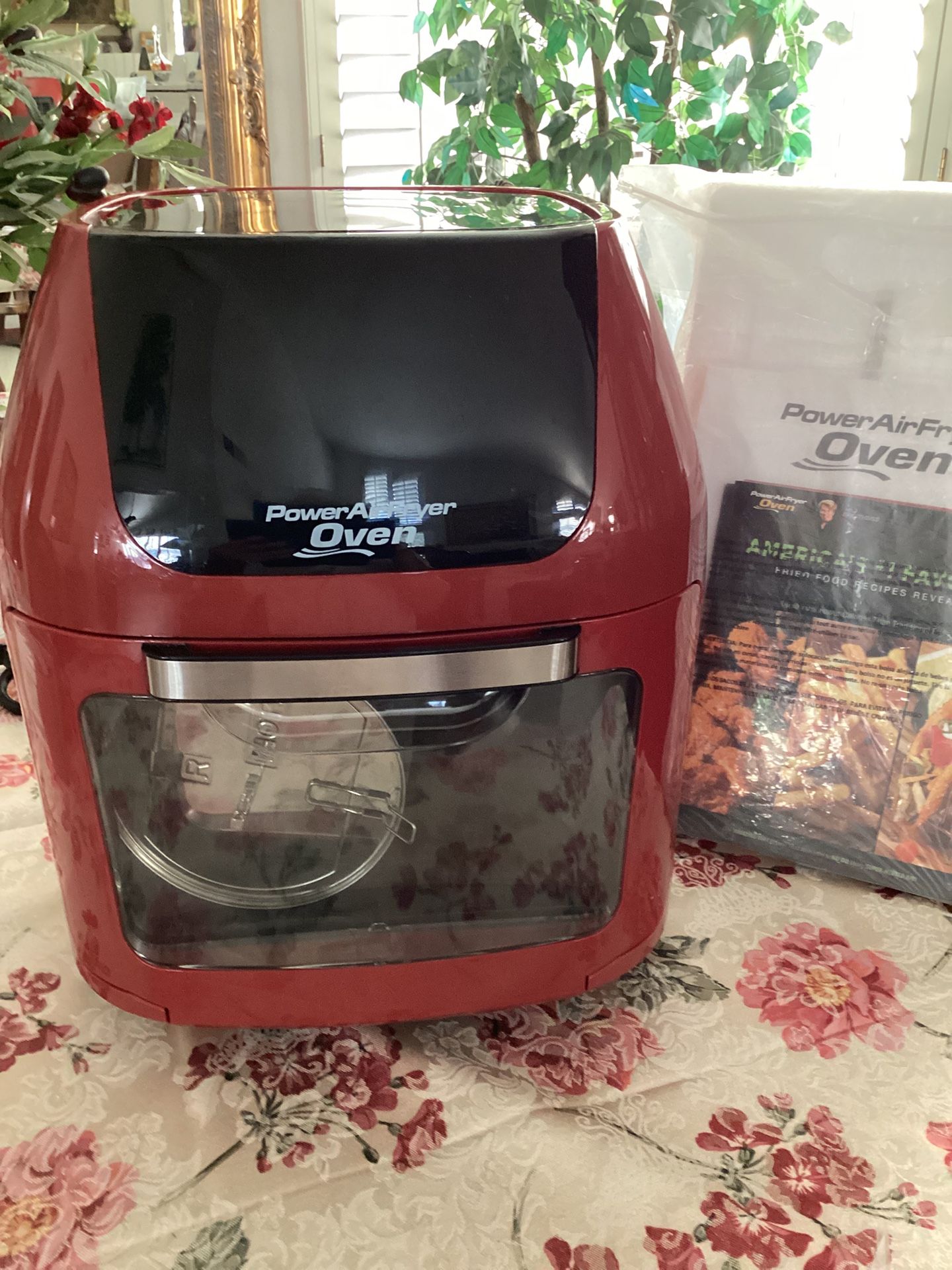 Power Air Fryer Oven, Model CM001 w/ BONUS OFFER: FREE Keuric B130 Electric Coffee Maker