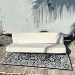 Off White Lunar B&B Italia Couch Futon 