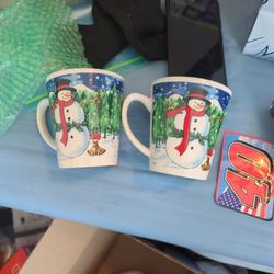 Snowman Mugs [2 for $5]