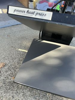 Power Press Iron On Heat Press