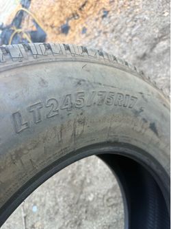 245/75/r17 brand new 20 miles on them Firestone