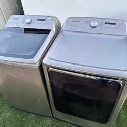 2020 Samsung & Electric Dryer Set Rose Gold 