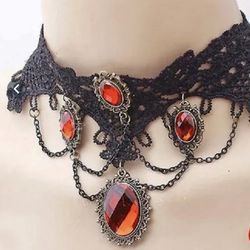 Beautiful Vintage Gothic Style Necklace Absolutely Stunning