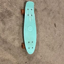 Light Blue Skateboard