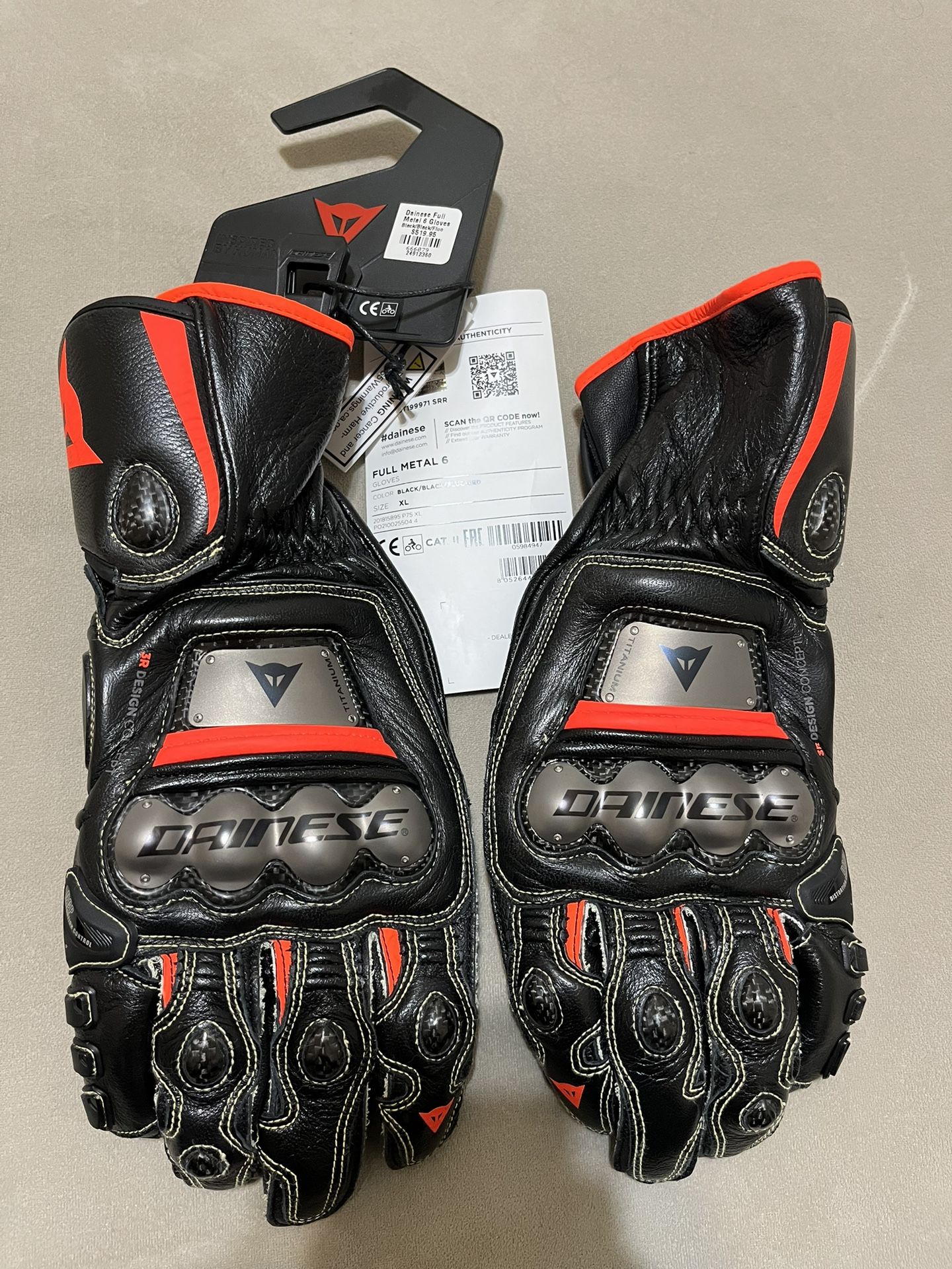 dainese full metal 6 gloves