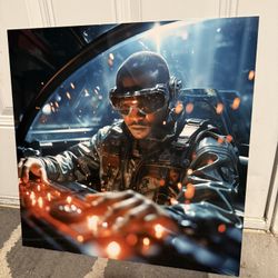 Graphic Art Print on Stainless Steel