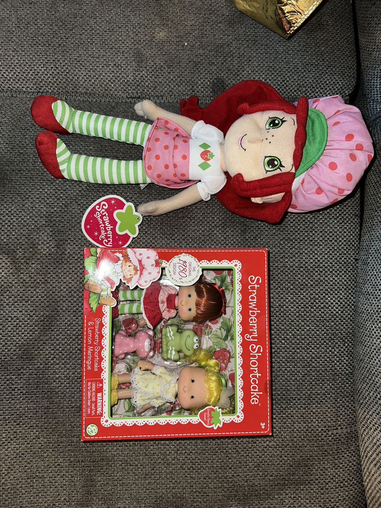 Strawberry Shortcake Dolls And Plushy Set