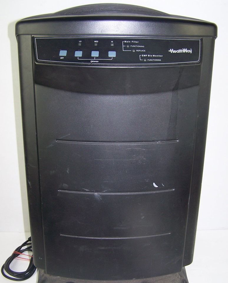 Healthway 20600-3 EMF Air Purifier covers up to 300 Sq Ft