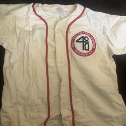 XXL 90s SPIKE LEES 40 ACRES AND A MULE BASEBALL JERSEY