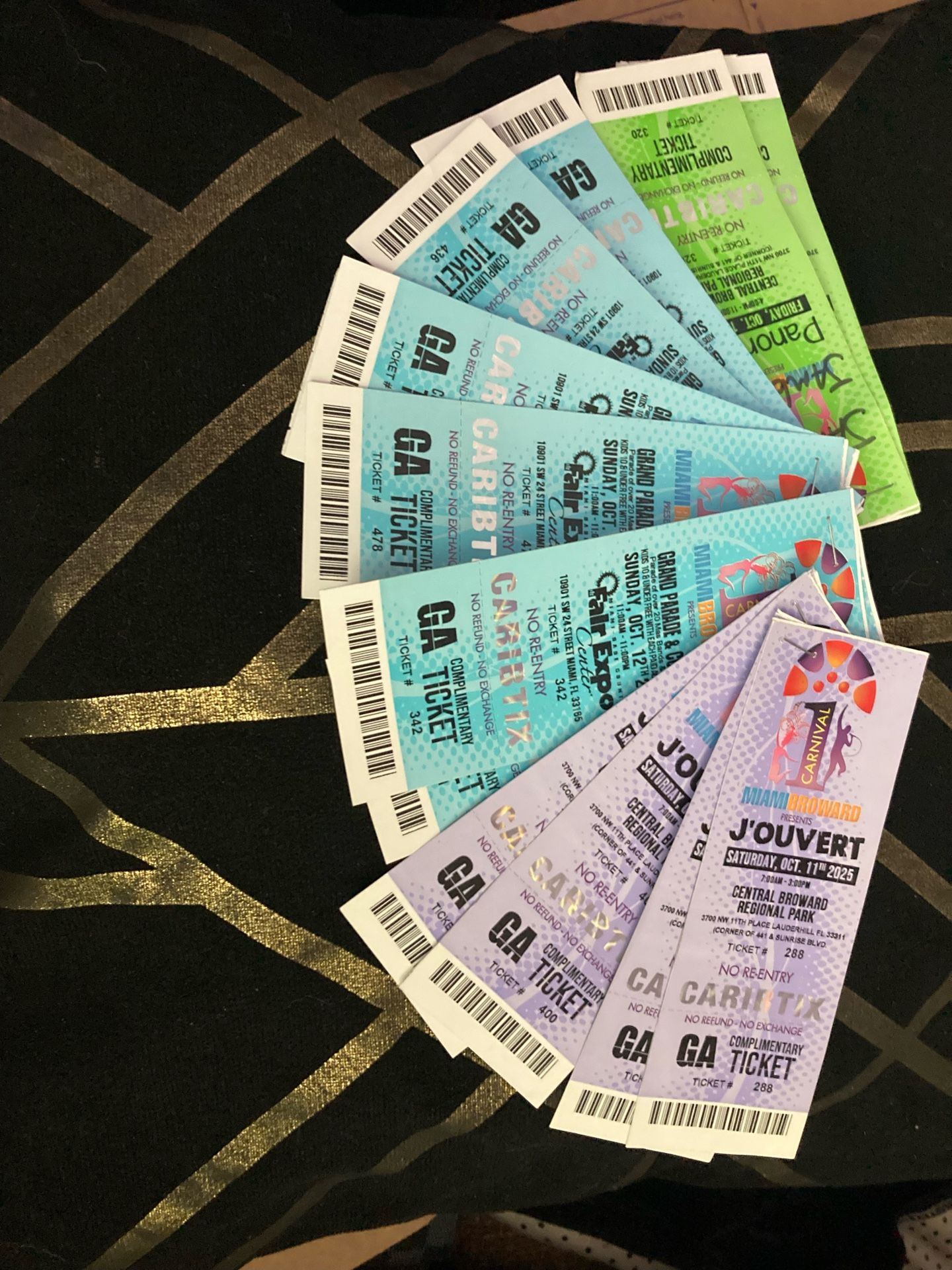 Miami Carnival Tickets, Jouvert, Panorama
