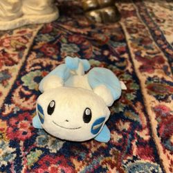 2004 Pokemon Advanced Minun Bean Bag Plush From Hasbro 