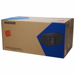 BRAND NEW 2 12” KICKER L7s SUBWOOFER WITH PORTED BOX