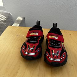 Lighting McQueen shoes