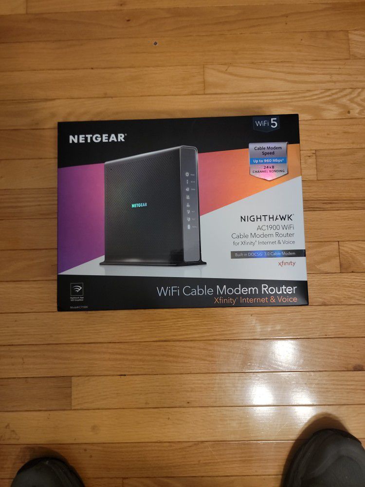 Nighthawk WiFi Cable Modem & Router