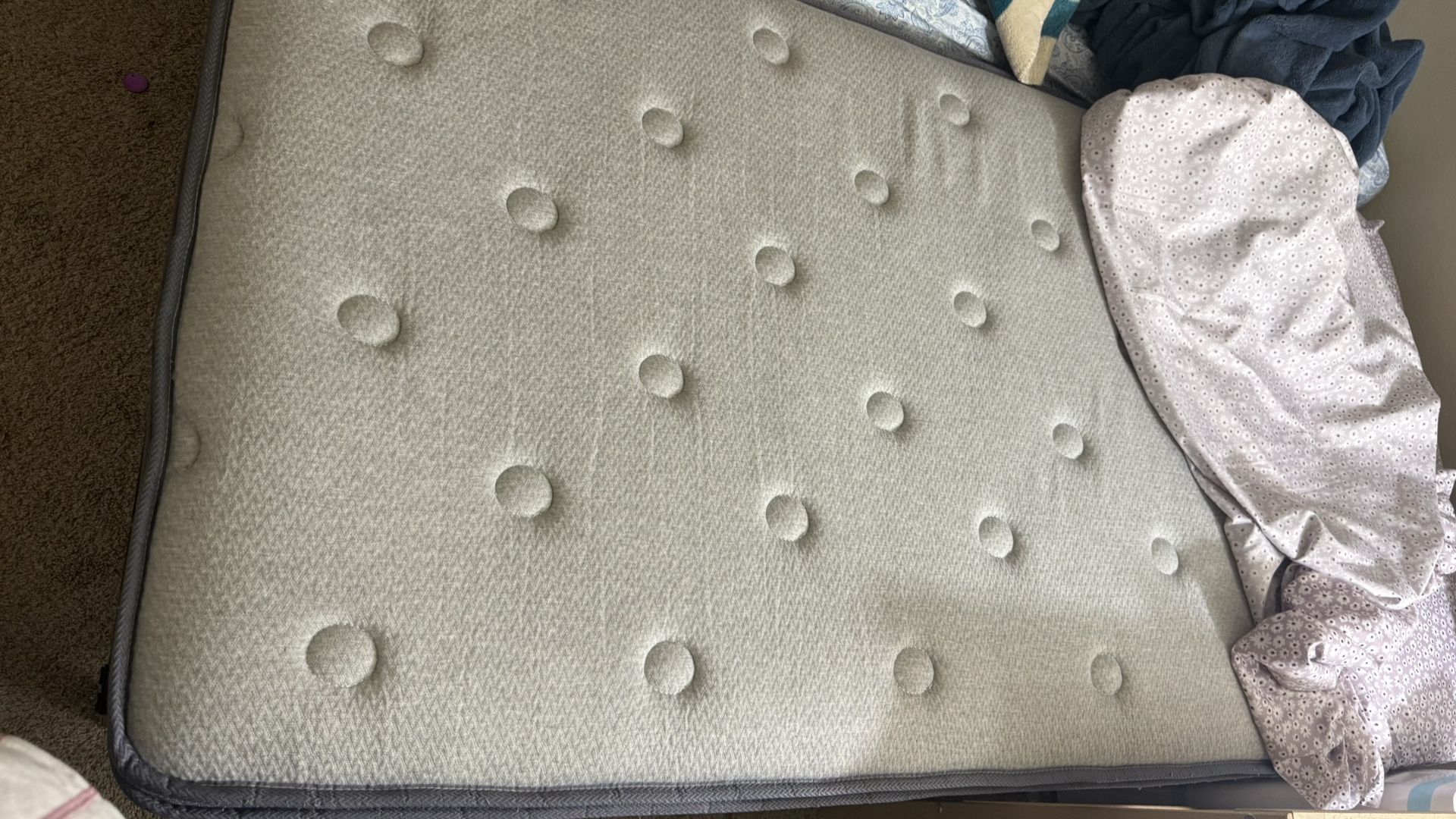 Coolvie Twin Xl 10 Inch Hybrid Mattress With Frame